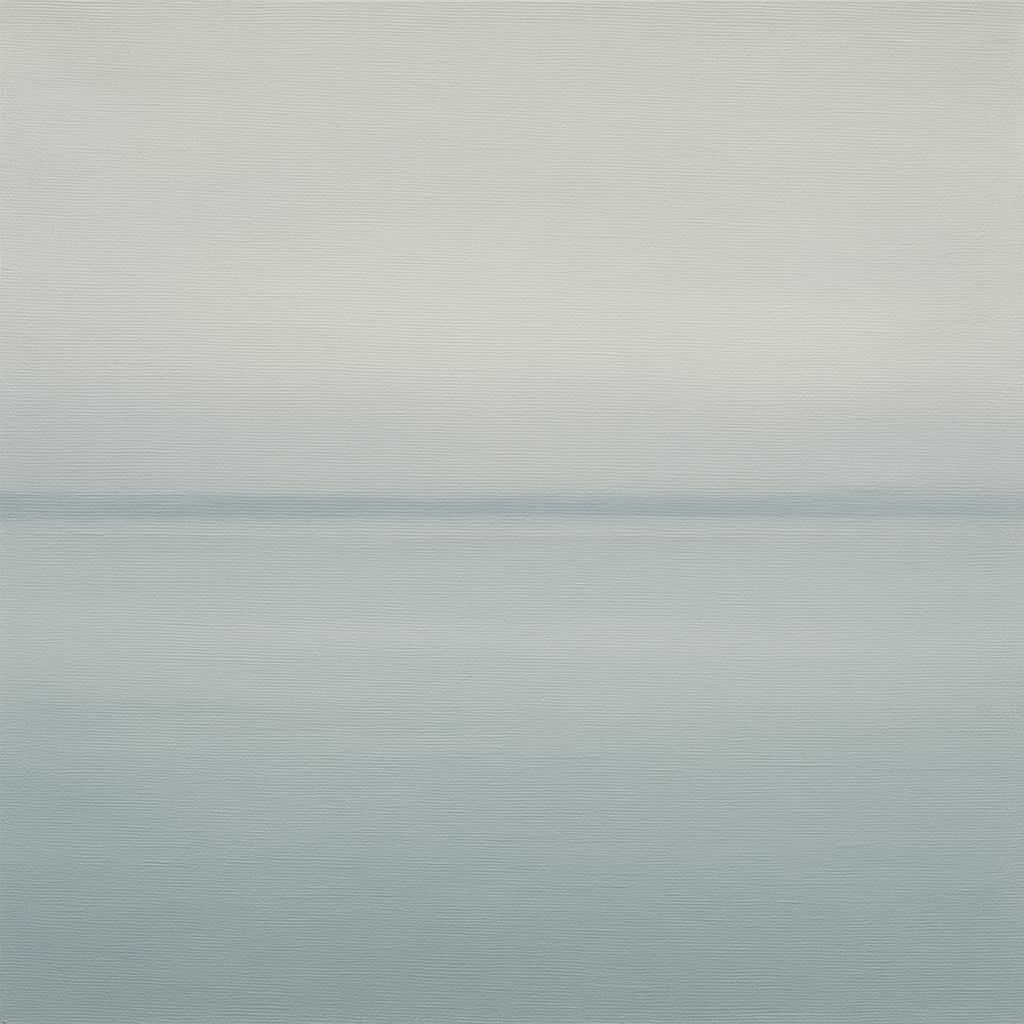 Glass Horizon over Quiet Arctic Waters No. 10 Oil Painting - View 1