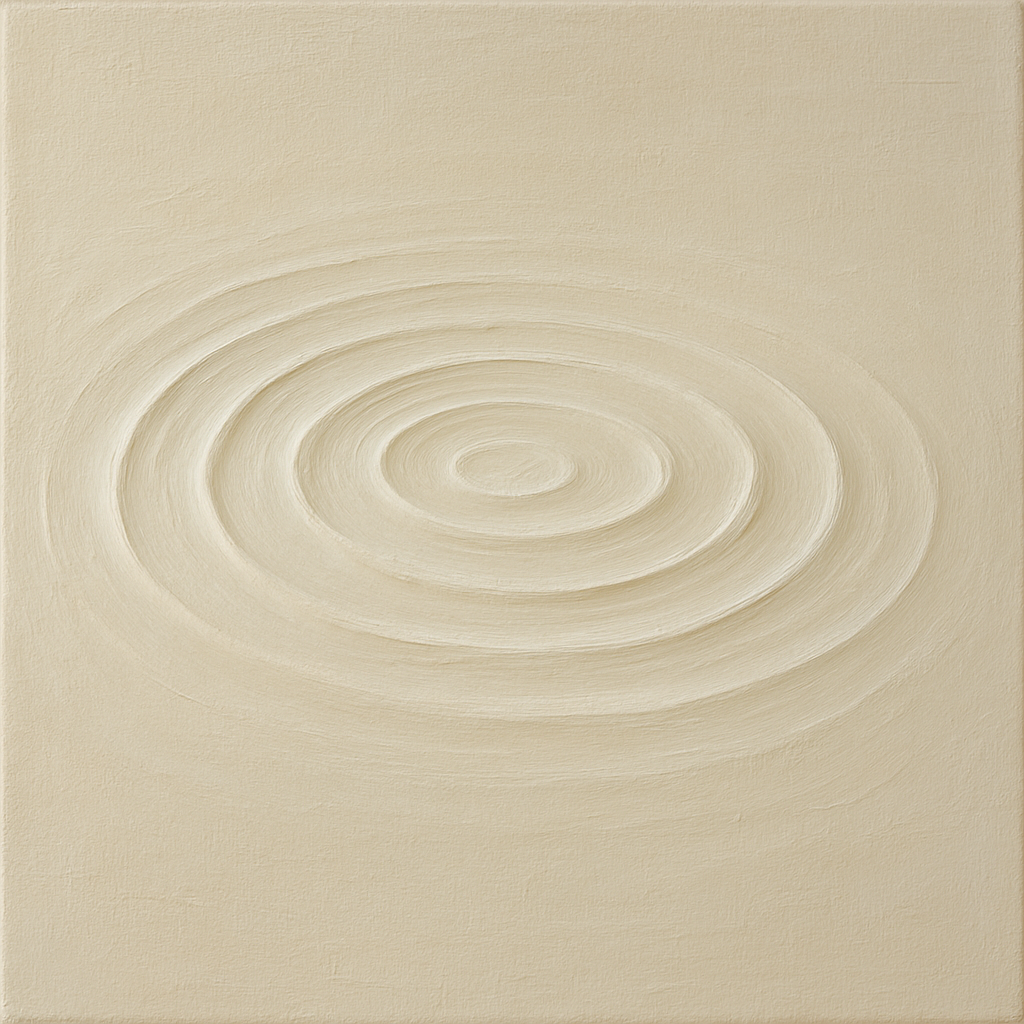 Soft Ripple Surface Glaze No. 10 - Modern Fine Art Oil Painting - View 1