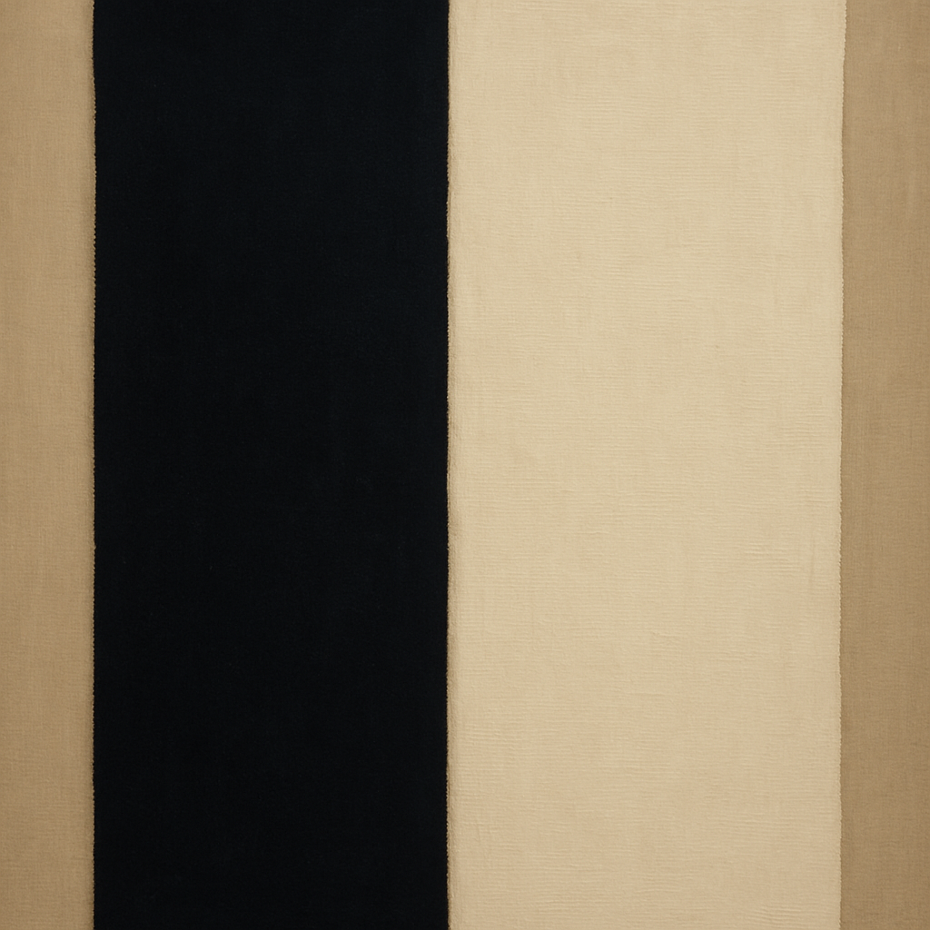 Deep Charcoal & Bone Monolith No. 1 - Modern Fine Art Oil Painting - View 1