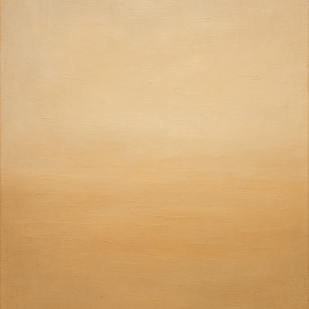 Earthy Raw Linen Texture Field No. 4 - Modern Fine Art Oil Painting - View 1