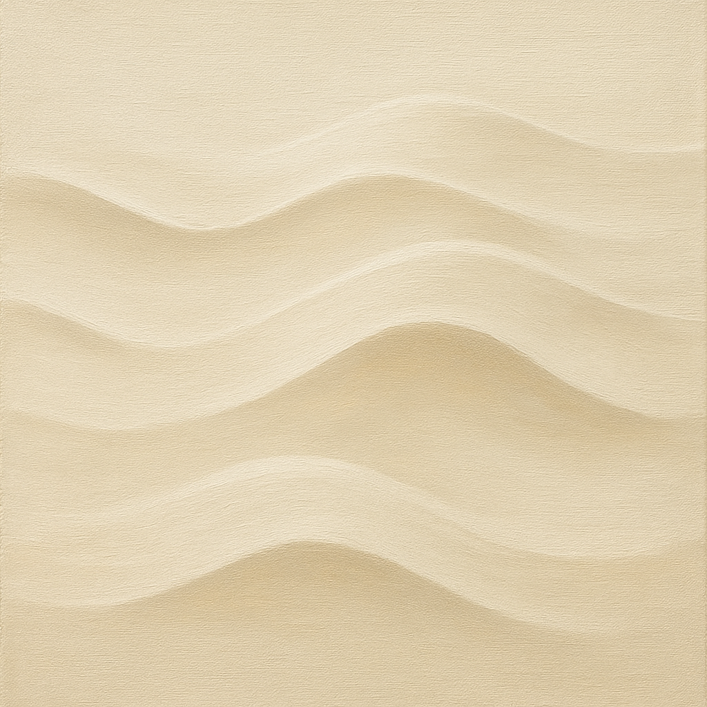 Monochrome Wave Relief No. 2 - Modern Fine Art Oil Painting - View 1