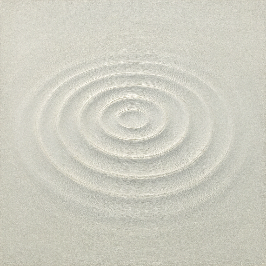 Soft Ripple Surface Glaze No. 10 - Modern Fine Art Oil Painting - View 1