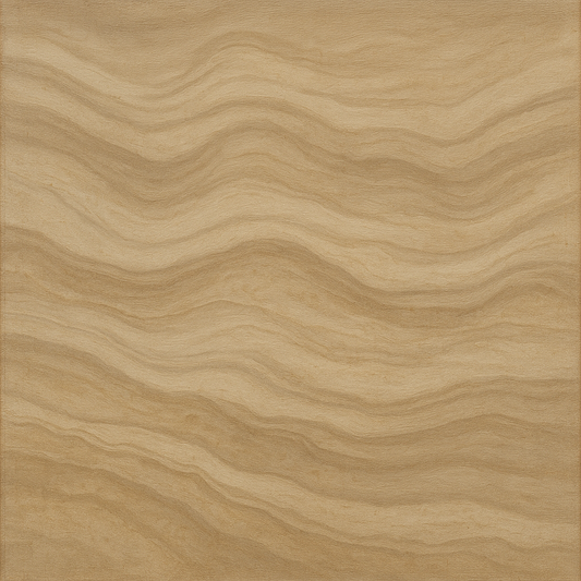 Weathered Mineral Sediments in Warm Ecru No. 14 Oil Painting - View 1