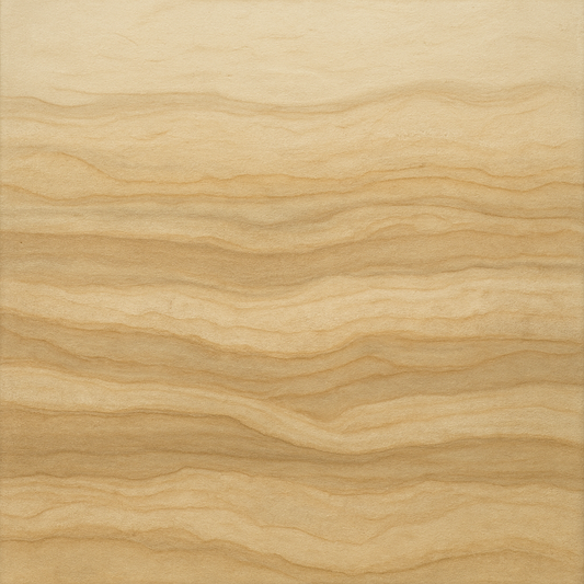 Weathered Mineral Sediments in Warm Ecru No. 24 Oil Painting - View 1