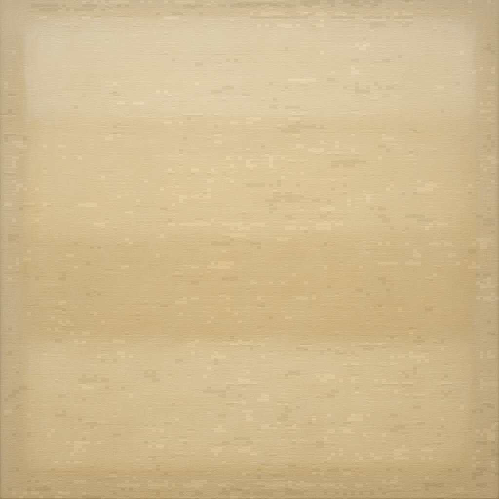 Oatmeal White & Pale Alabaster Monochrome Study No. 3 Oil Painting - View 1