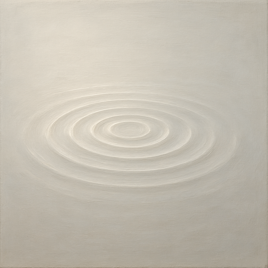 Soft Ripple Surface Glaze No. 10 - Modern Fine Art Oil Painting - View 1