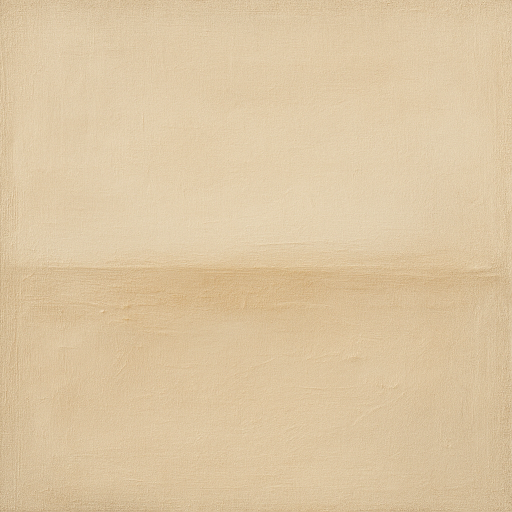 Earthy Raw Linen Texture Field No. 4 - Modern Fine Art Oil Painting - View 1