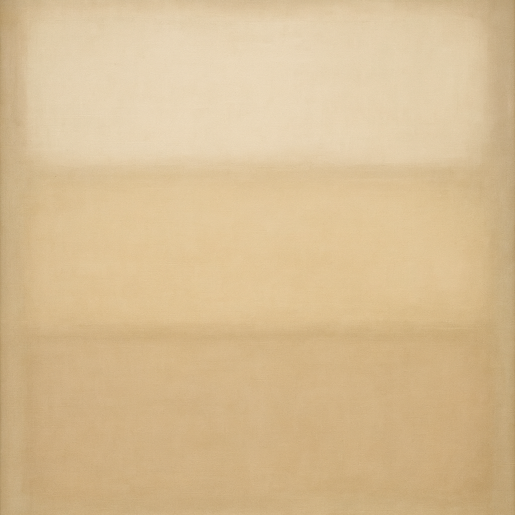 Oatmeal White & Pale Alabaster Monochrome Study No. 10 Oil Painting 100% Hand Painted Oil on Belgian Linen Canvas, Original Fine Art Wall Decor