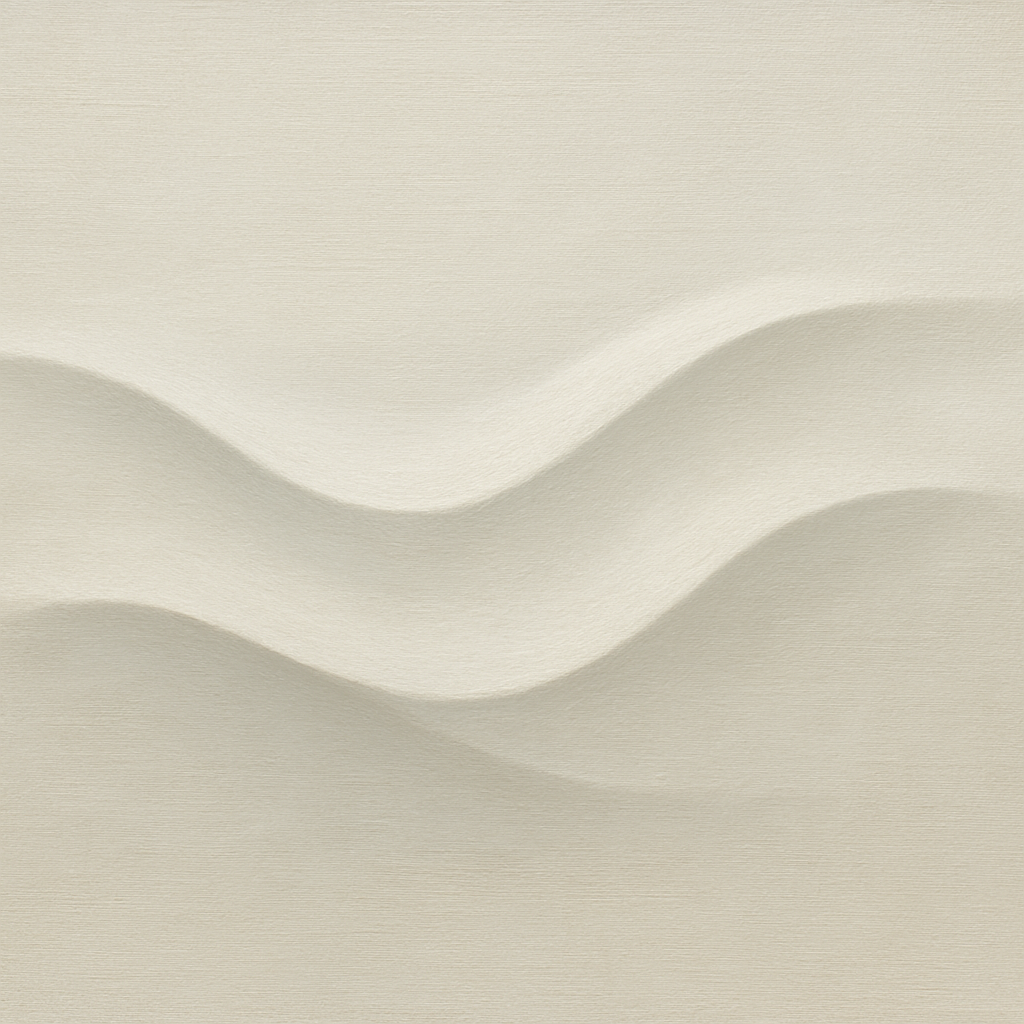 Monochrome Wave Relief No. 2 - Modern Fine Art Oil Painting - View 1