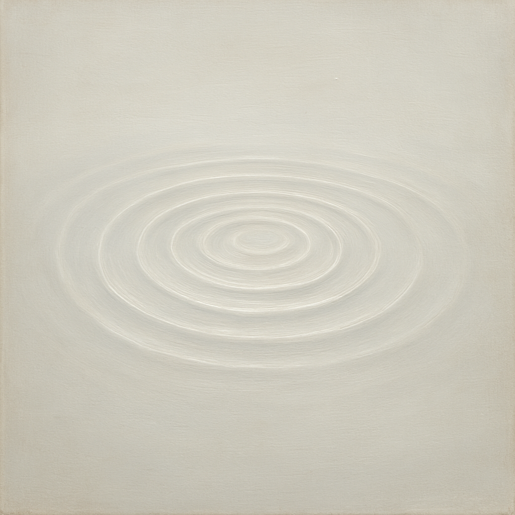 Soft Ripple Surface Glaze No. 10 - Modern Fine Art Oil Painting - View 1