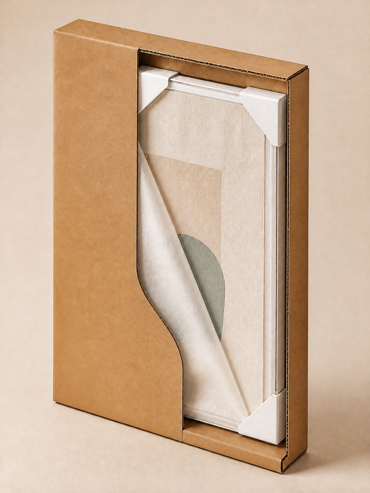 Handmade Oil Art - Premium Packaging & Protective Wood Crate